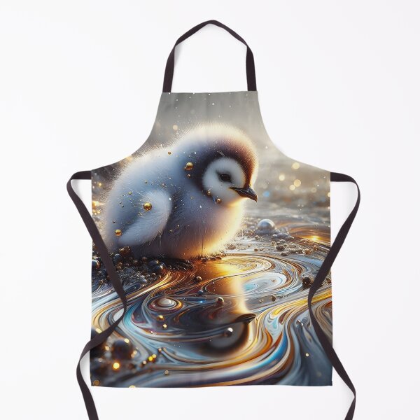 Item preview, Oil-soaked Baby Penguin designed and sold by ki-mer-a.