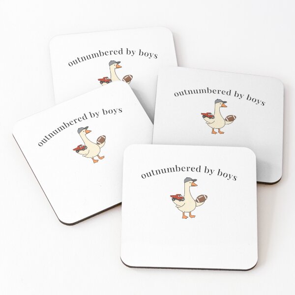 Item preview, Outnumbered By Boys Football Goose Funny Mom Gameday designed and sold by Ali-printshop.