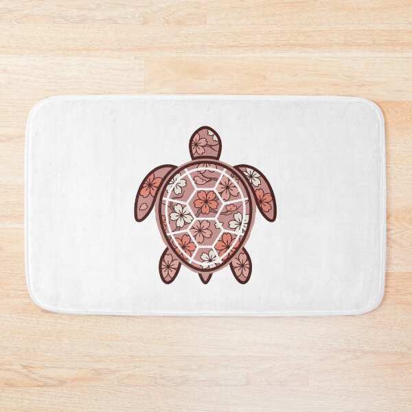 Item preview, Cherry Blossom Sea Turtule Art designed and sold by shellle in the ocean.