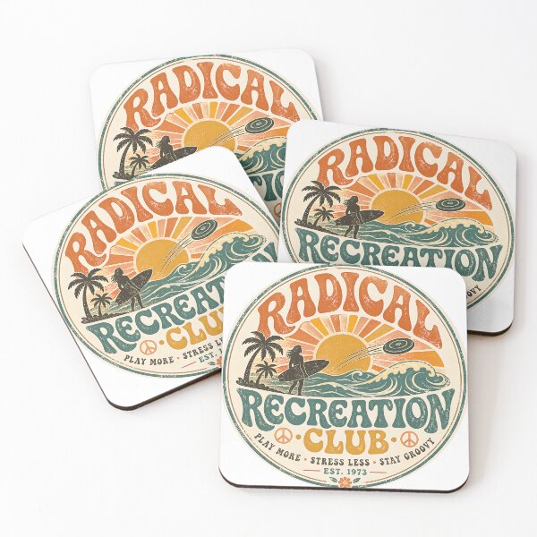 Item preview, Radical Recreation Club designed and sold by Art Dila Studio.