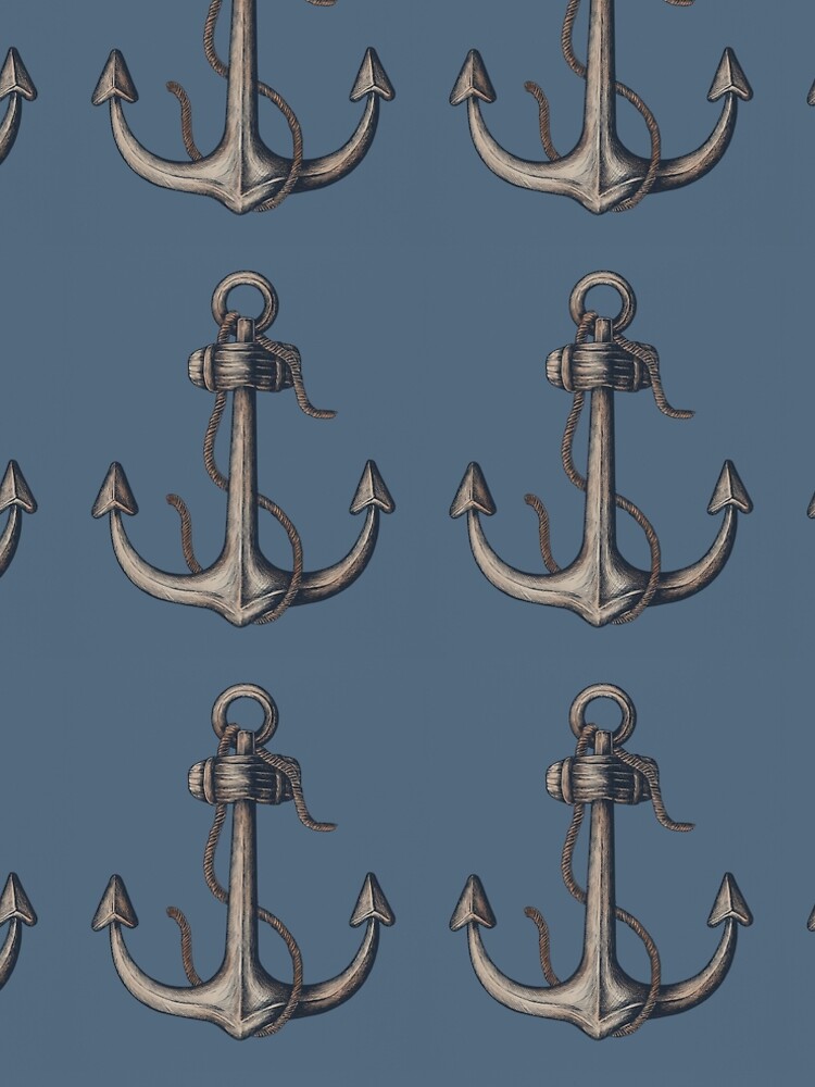 Nautical Blue Anchor" A-Line Dress for Sale by newburyboutique | Redbubble Nautical Blue Anchor" A-Line Dress for Sale by newburyboutique | Redbubble