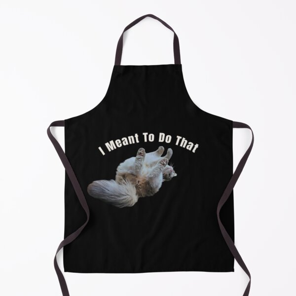 Item preview, I Meant To Do That – Funny Clumsy Cat Meme Design designed and sold by MB-CatPrints.