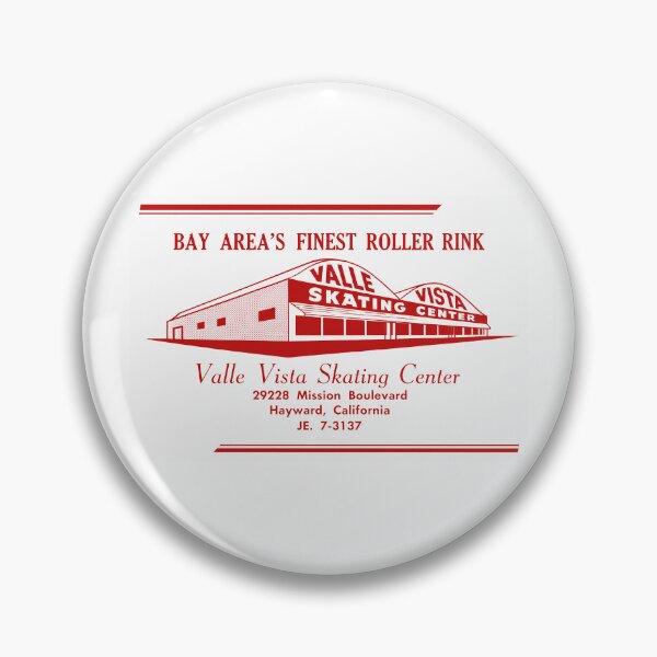 Item preview, Valle Vista Skating Center Hayward California Roller Skating Rink Sticker Decal Label designed and sold by tislord.