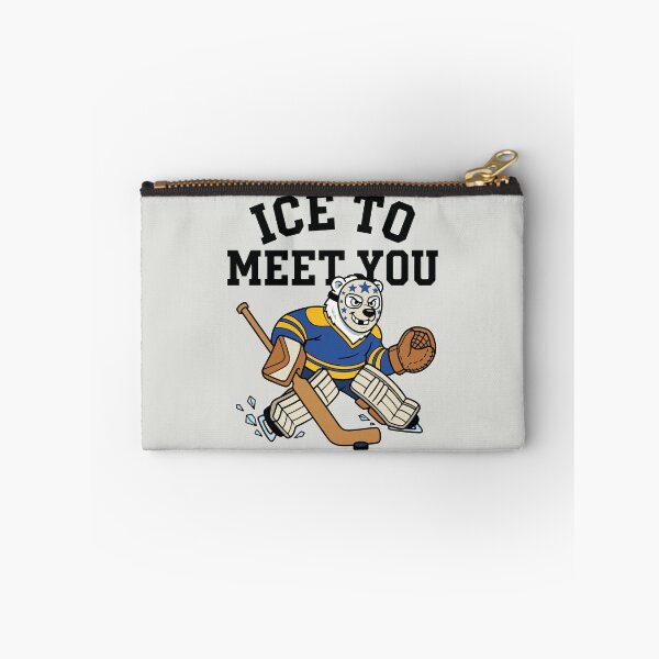 Item preview, Ice To Meet You - Funny Hockey Polar Bear Mascot designed and sold by DigitalGlade.