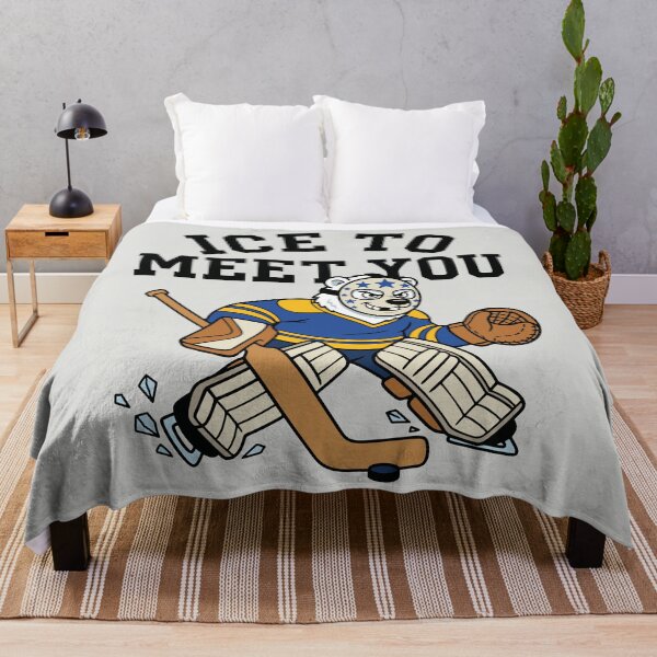 Item preview, Ice To Meet You - Funny Hockey Polar Bear Mascot designed and sold by DigitalGlade.