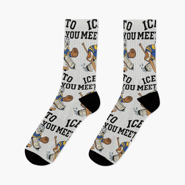 Item preview, Ice To Meet You - Funny Hockey Polar Bear Mascot designed and sold by DigitalGlade.