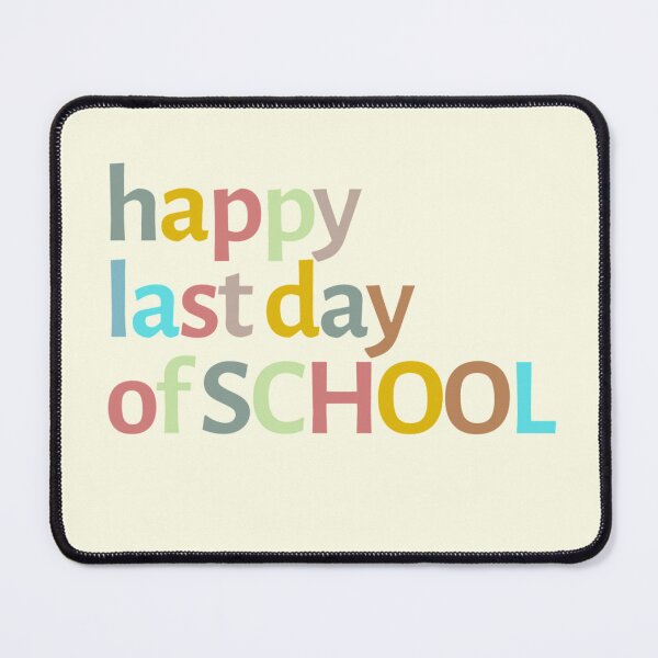 Item preview, Retro Happy Last Day of School Muted Rainbow Aesthetic designed and sold by deeloutshirts.