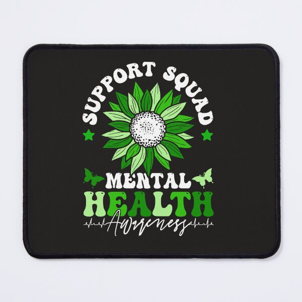 Item preview, Support Squad Mental Health Awareness Sunflower Green Design designed and sold by ZentifyPrints.