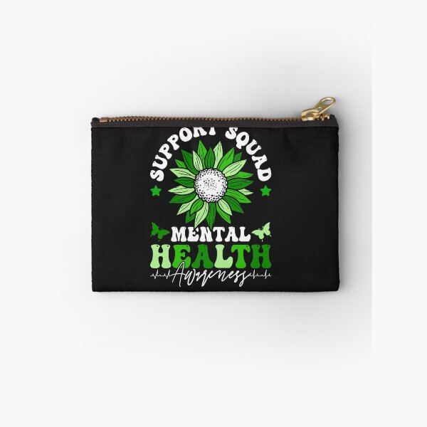 Item preview, Support Squad Mental Health Awareness Sunflower Green Design designed and sold by ZentifyPrints.