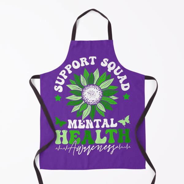 Item preview, Support Squad Mental Health Awareness Sunflower Green Design designed and sold by ZentifyPrints.