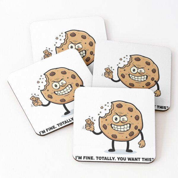 Item preview, I’m Fine. Totally.: The Cookie of Chaos designed and sold by BarelyCreating.