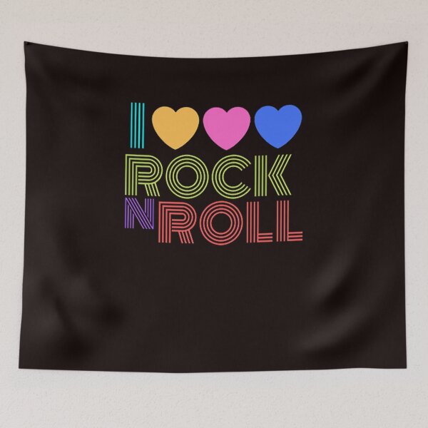 Item preview, Copy of Copy of  I Love Rock N Roll Music Gift for Fans designed and sold by edilbertobuitrago.