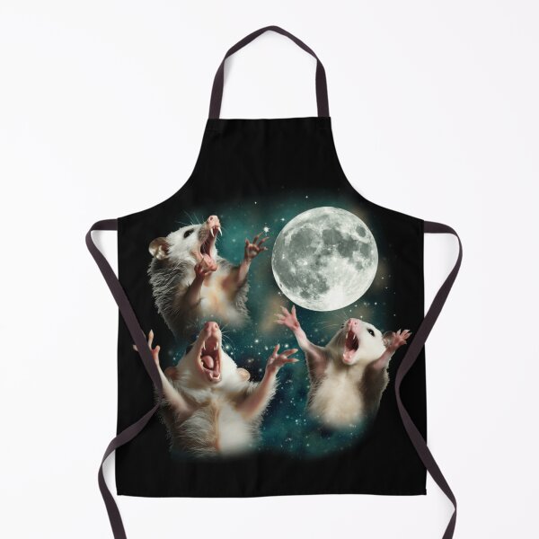 Artikelvorschau, Drei Opossums Mond Lustiges schreiendes Opossum Meme entworfen und verkauft von Ali-printshop.