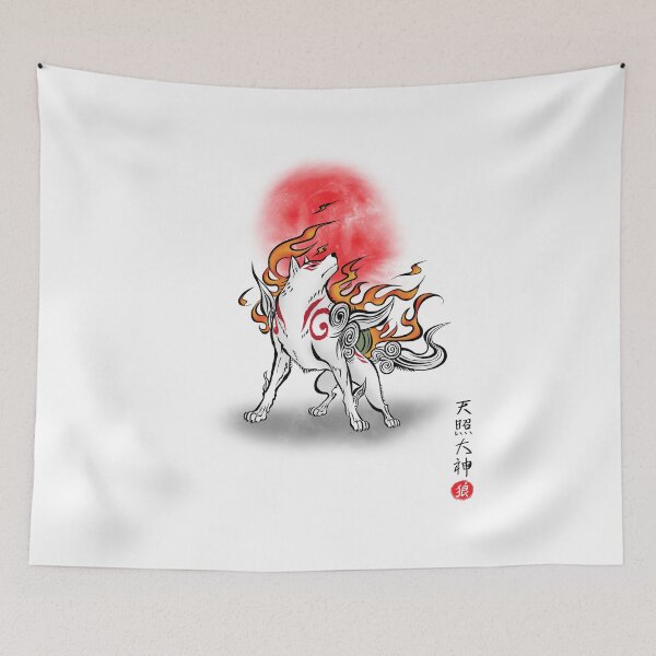 Item preview, Okami designed and sold by Demon Fox Designs.