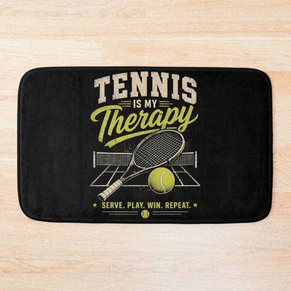 Item preview, Tennis Is My Therapy Funny Tennis Player designed and sold by Wear Sculpt.