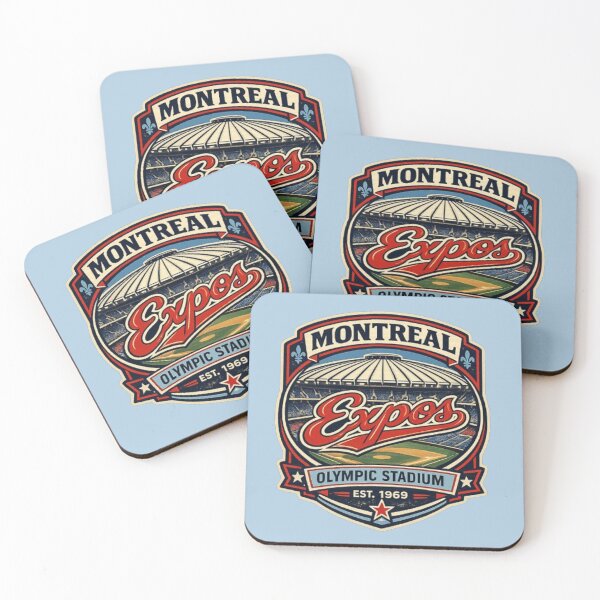 Item preview, Montreal Expos Olympic Stadium Vintage 70s Baseball Badge designed and sold by GhostDawgs.