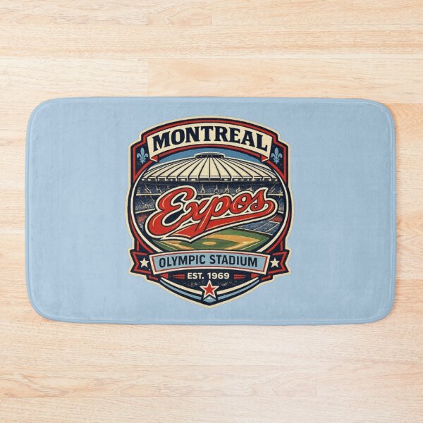 Item preview, Montreal Expos Olympic Stadium Vintage 70s Baseball Badge designed and sold by GhostDawgs.