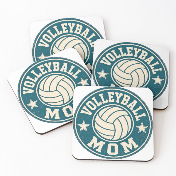 Artikelvorschau, Volleyball Mom Vintage-Abzeichen entworfen und verkauft von EastEndTownie.