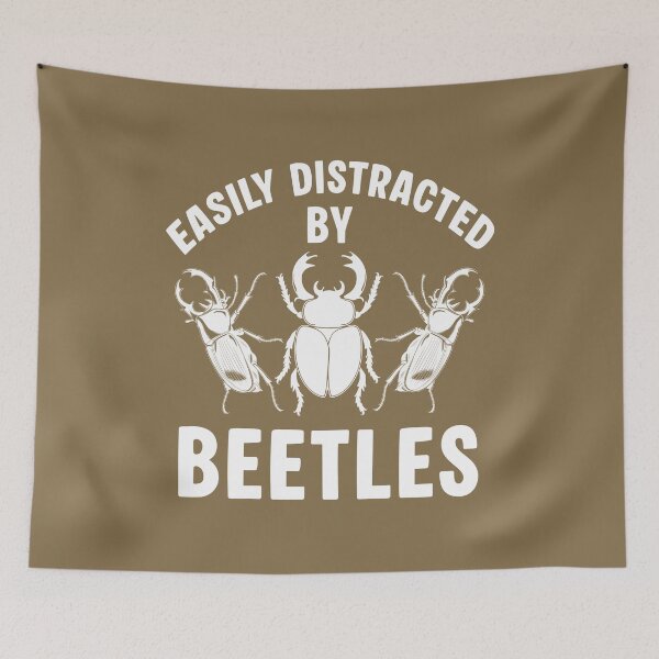 Item preview, Easily Distracted By Beetles | Vintage Entomology Stag Beetle designed and sold by Dmetalx Art Apparel.