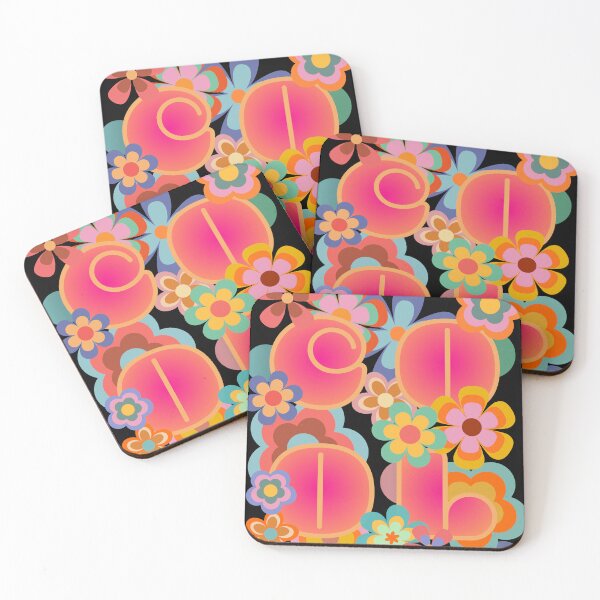Item preview, Cool bright pink floral  designed and sold by InkRiot Studios.