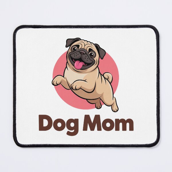 Item preview, Pug Dog Mom Cute Funny Puppy Design designed and sold by Cool-cat-art.