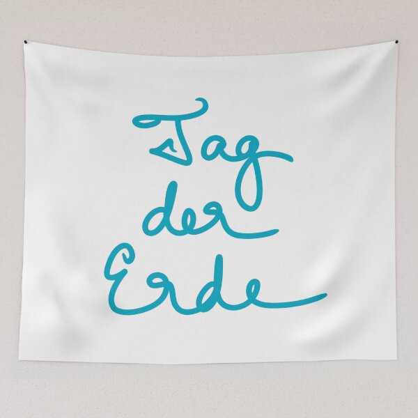 Item preview, Earth Day in German designed and sold by abeink.
