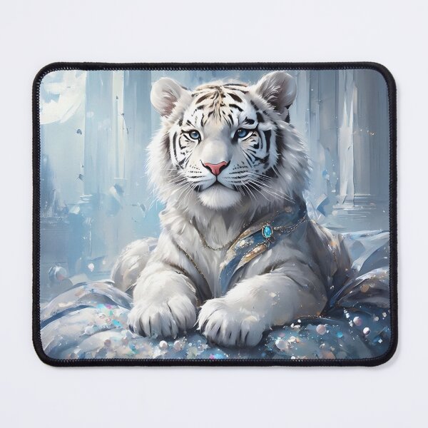 Item preview, Portrait of a Majestic Baby Tiger designed and sold by ki-mer-a.
