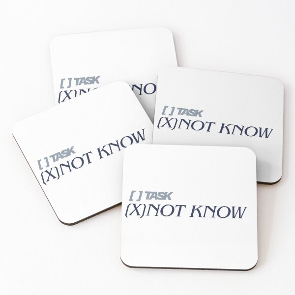 Item preview, Task, not know meme, procrastination, students, humor designed and sold by MoodPrintsShop.