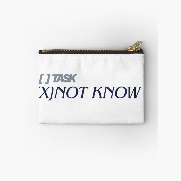 Item preview,  Task, not know meme procrastinación estudiantes humor designed and sold by MoodPrintsShop.
