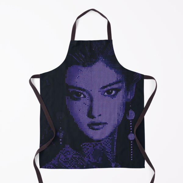 Item preview, Asian Beauty - Purple Halftone designed and sold by ClubVacay.