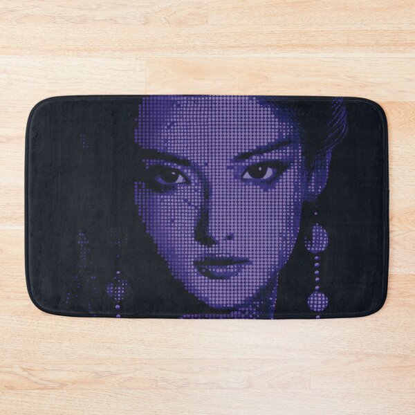 Item preview, Asian Beauty - Purple Halftone designed and sold by ClubVacay.