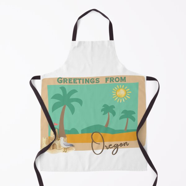 Item preview, Greetings from Oregon — Retro Vintage Postcard Design designed and sold by DonnaRaine.