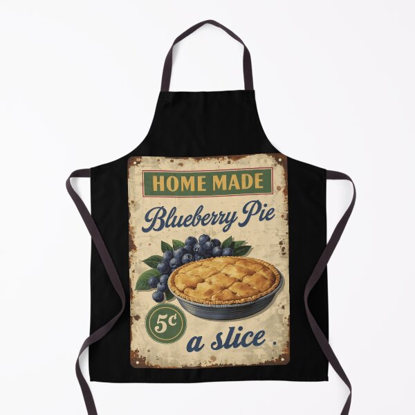 Item preview, Vintage Blueberry Pie Poster designed and sold by GoodOldVintage.