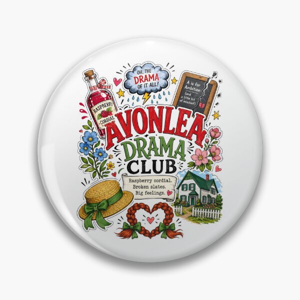 Item preview, Avonlea Drama Club Raspberry Cordial Broken Slates Anne Of Green Gables designed and sold by Fenay Designs.
