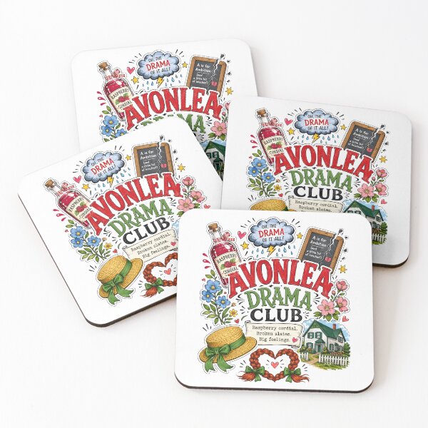 Item preview, Avonlea Drama Club Raspberry Cordial Broken Slates Anne Of Green Gables designed and sold by Fenay Designs.