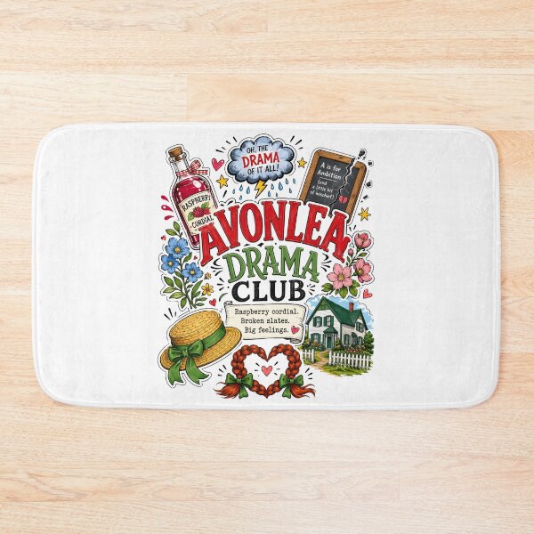 Item preview, Avonlea Drama Club Raspberry Cordial Broken Slates Anne Of Green Gables designed and sold by Fenay Designs.