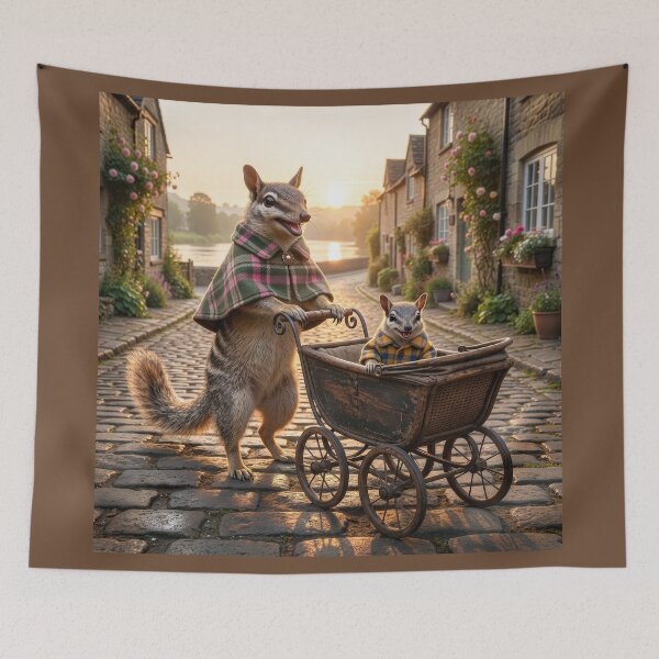 Item preview, Numbat Mom Takes Junior for a Stroll designed and sold by Tridentulus.