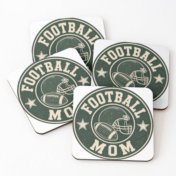 Item preview, Football Mom Vintage Badge designed and sold by EastEndTownie.