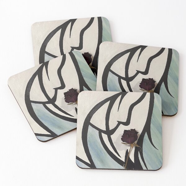 Item preview, Taking Time Acrylic painting with real flower designed and sold by GiSilver.