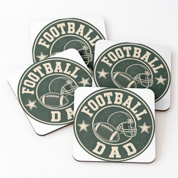 Item preview, Football Dad Vintage Badge designed and sold by EastEndTownie.