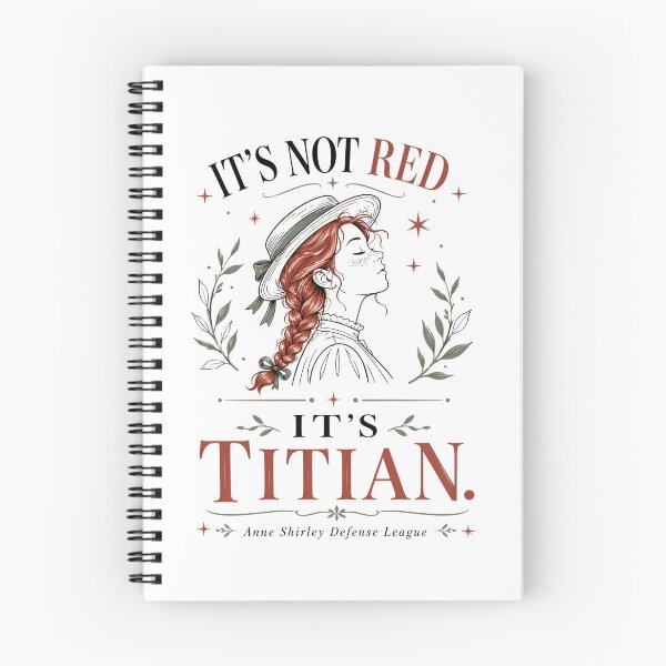 Item preview, Its Not Red Its Titian Anne Shirley Defense League Green Gables designed and sold by Fenay Designs.