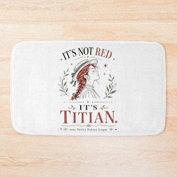 Item preview, Its Not Red Its Titian Anne Shirley Defense League Green Gables designed and sold by Fenay Designs.