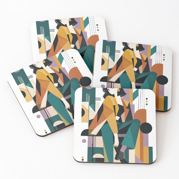 Item preview, CUBIST GIRL designed and sold by DripStickStore.