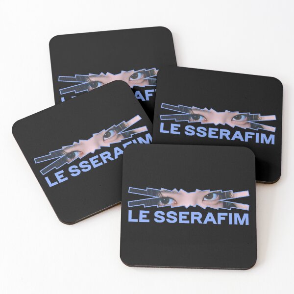 Item preview, Eunchae eyes Le Sserafim Logo ver.1 kpop designed and sold by ShiroHero.