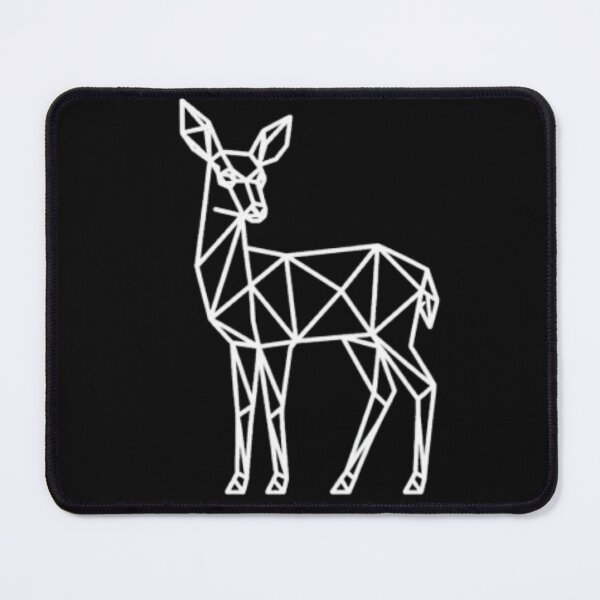 Item preview, Geometric Deer Silhouette – Minimalist  Woodland Art origami designed and sold by Karszul.
