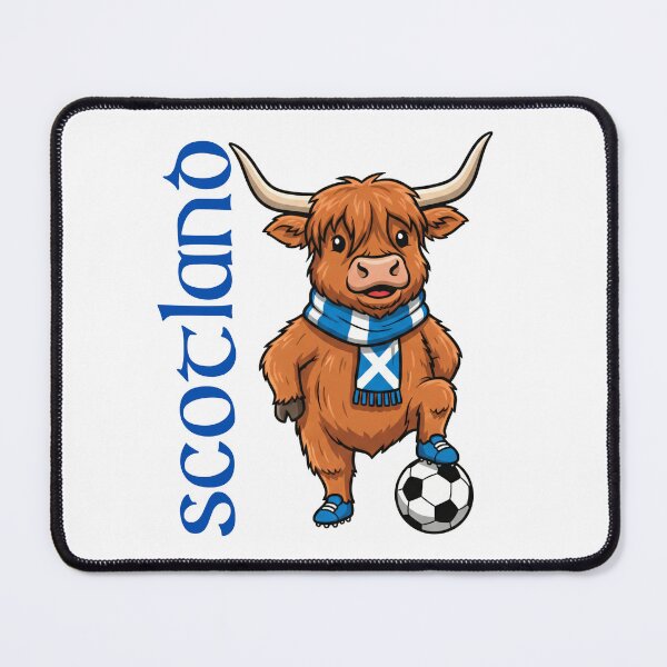 Item preview, Scotland Soccer Highland Cow Football Fan - Game Supporter Scottish Team designed and sold by BeaverFriends.