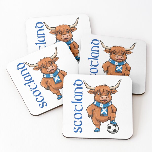 Item preview, Scotland Soccer Highland Cow Football Fan - Game Supporter Scottish Team designed and sold by BeaverFriends.