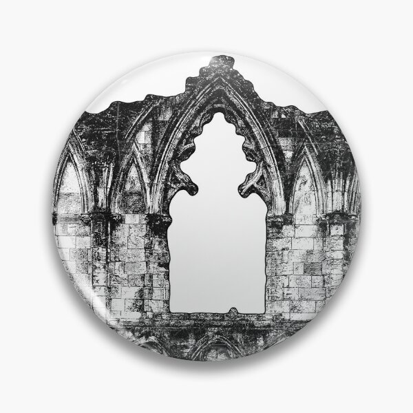 Item preview, Ruined Gothic Arches: Medieval Cathedral Ruins Dark Architecture designed and sold by Ghoul Enterprises.