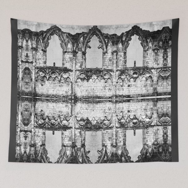 Item preview, Ruined Gothic Arches: Medieval Cathedral Ruins Dark Architecture designed and sold by Ghoul Enterprises.