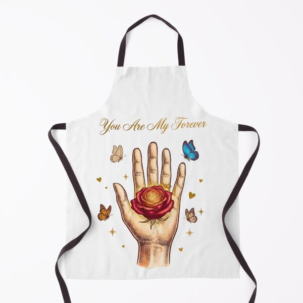 Item preview, You Are My Forever – Vintage Rose Hand Butterfly Hatching Art designed and sold by Good Vibes .
